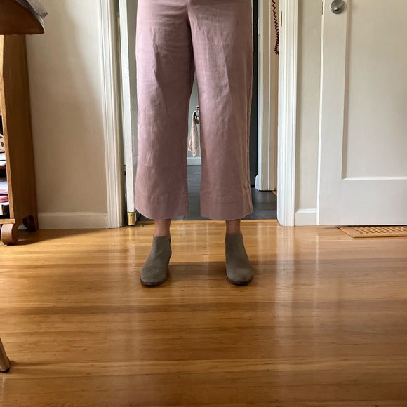 Frank and Oak Wide Leg Crop Pants - Picture 2 of 4